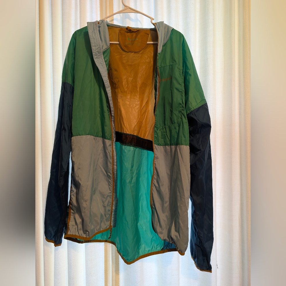 Cotopaxi MXXL Hooded Packable Teca Windbreaker Vented